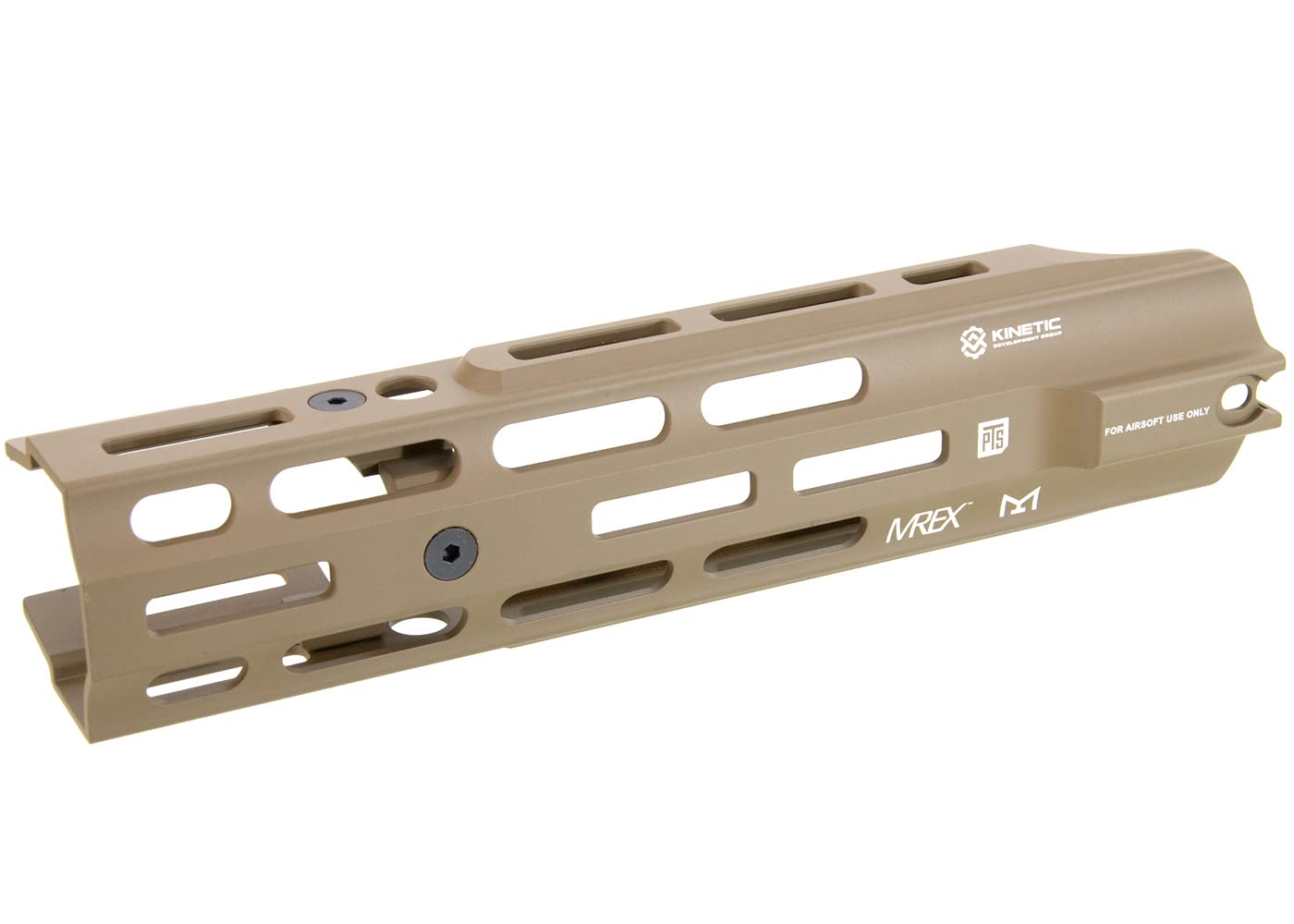 PTS Kinetic SCAR MREX M-LOK MK2 2.2in レイルハンドガード (Dark